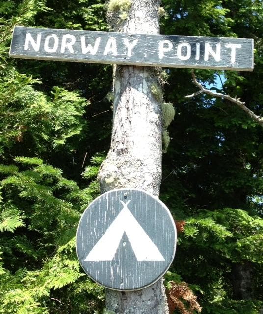 hiking norway point